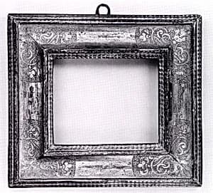 Gilt ripple frame by Unknown Artist