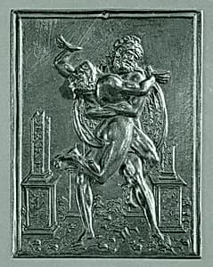 Hercules and Antaeus by Moderno (Galeazzo Mondella)