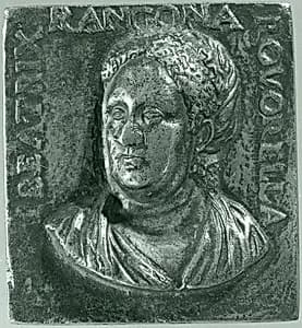 Medal: Bust of Beatric Roverella by Unknown Artist