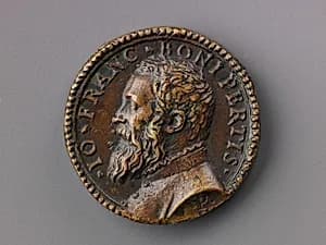 Medal: Bust of Gianfrancesco Boniperti by Pastorino de Pastorini
