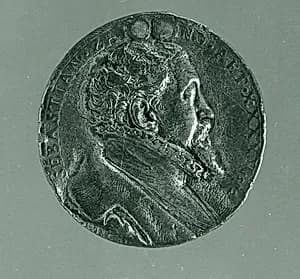 Medal: Bust of Sebastian Zäh by Antonio Abondio
