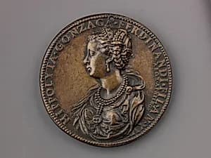 Medal: Ippolita Gonzaga by Leone Leoni