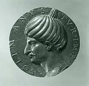 Medal: Sultan Süleyman I by Unknown Artist