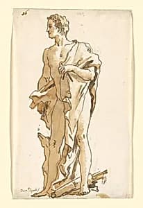 Meleager, Turning to the Left by Giovanni Domenico Tiepolo