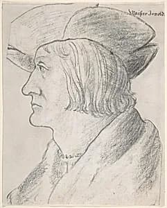 Portrait of Simon von Liebenstein (?) by Hans Schwarz