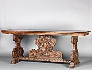 Rectangular table by Unknown Artist