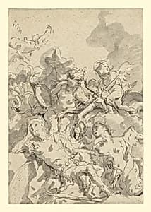 Rinaldo Enchanted by Armida by Giovanni Domenico Tiepolo