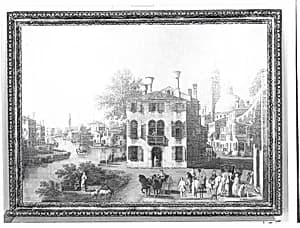 Salvator Rosa frame by Unknown Artist