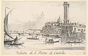 San Pietro di Castello by Giacomo Guardi