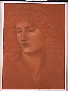 Study of a Female Head