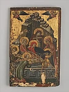 The Entombment by Master of Forlì