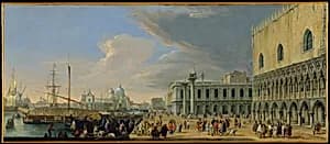 The Molo, Venice, Looking West