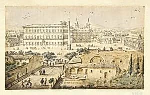 View of Lateran, Rome by Lievin Cruyl|Jacques Callot