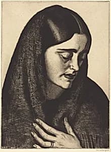 A Daughter of Israel by Laura Knight