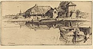 A Dutch Farm by David Young Cameron
