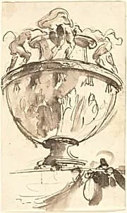 A Fantastic Vase by Giovanni Battista Piranesi