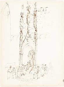 A Gothic Arch by John Skinner Prout