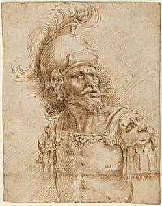 A Helmeted Soldier