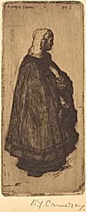 A Lady of Genoa by David Young Cameron