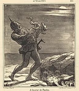 A l'instar de Pantin by Honoré Daumier