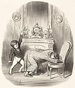A l'instar d'Henri IV by Honoré Daumier