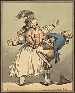 A Little Tighter by Thomas Rowlandson
