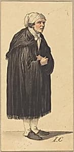 A London Character by Isaac Cruikshank