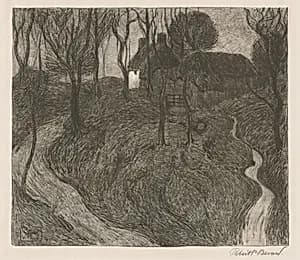 A  Lonely Farm [Hawkridge] by Robert Polhill Bevan