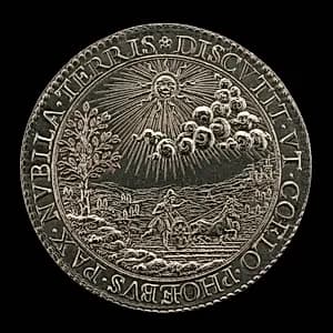 A Man Ploughing [reverse] by French 16th Century