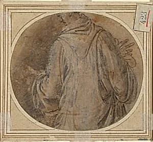 A Monk [verso] by Fra Bartolommeo