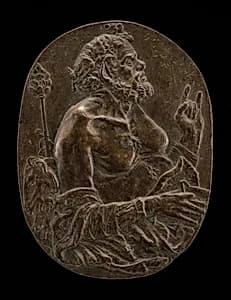 A Satyr by Master of the Martelli Mirror