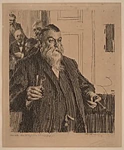 A Toast II by Anders Zorn