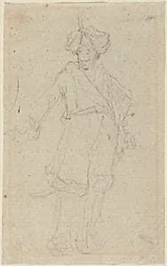 A Turk [recto] by Giovanni Battista Cipriani