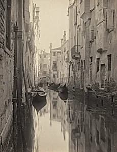 A Venetian Street by Alfred Stieglitz