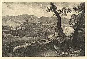 A View Near Rome by George Loring Brown