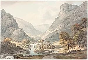 A View of Dovedale