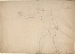 A Warring Angel [recto] by William Blake