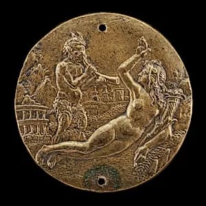 Abundance and Satyr by Pseudo Antonio da Brescia