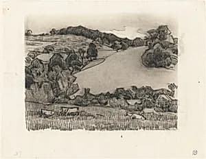 Across Bolham Water by Robert Polhill Bevan