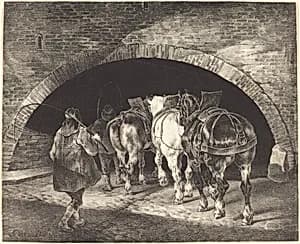 Adelphi Wharf by Théodore Gericault