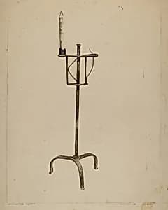 Adjustable Candle Holder by Howard Lumbard