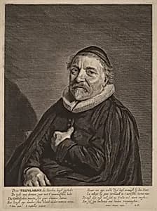 Adriaen Tegularius by Jonas Suyderhoff after Frans Hals
