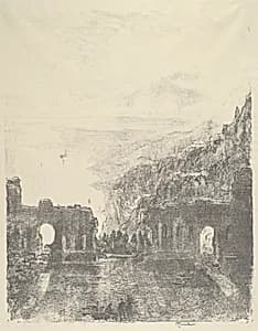 Aetna Over Taormina by Joseph Pennell