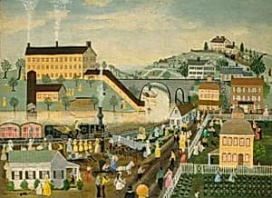 After the Wedding in Warren, Pennsylvania by American 20th Century