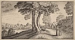 Albury by Wenceslaus Hollar