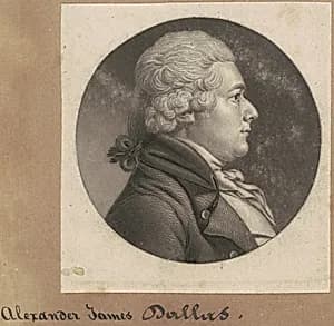 Alexander James Dallas by Charles B. J. Févret de Saint-Mémin