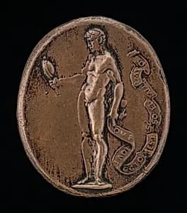 Allegorical Male Figure by Giovanni Bernardi
