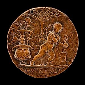 Allegorical Scene [obverse] by Master I.S.A.