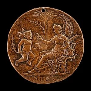 Allegorical Scene [reverse] by Master I.S.A.