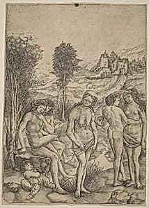 Allegory of Envy by Cristofano Robetta